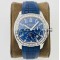 Patek Philippe - Aquanaut Travel Time 40mm Diamonds SS/RU Blue Dial PPF A324