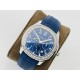 Patek Philippe - Aquanaut Travel Time 40mm Diamonds SS/RU Blue Dial PPF A324