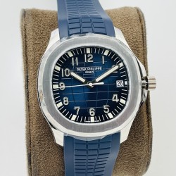 Patek Philippe - Aquanaut Ref.5167 40mm SS/RU Blue PPF 1:1 MY9015 Mod