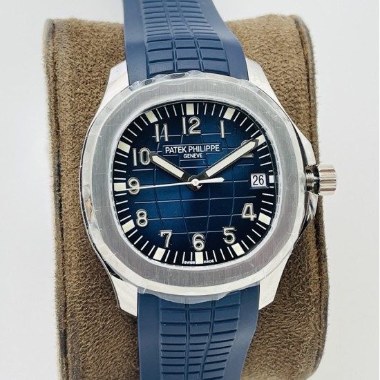 Patek Philippe - Aquanaut Ref.5167 40mm SS/RU Blue PPF 1:1 MY9015 Mod