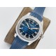 Patek Philippe - Aquanaut Ref.5167 40mm SS/RU Blue PPF 1:1 MY9015 Mod