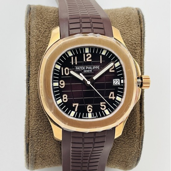 Patek Philippe - Aquanaut Ref.5167 40mm RG/RU Brown PPF 1:1 MY9015 Mod