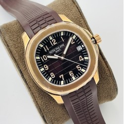 Patek Philippe - Aquanaut Ref.5167 40mm RG/RU Brown PPF 1:1 MY9015 Mod