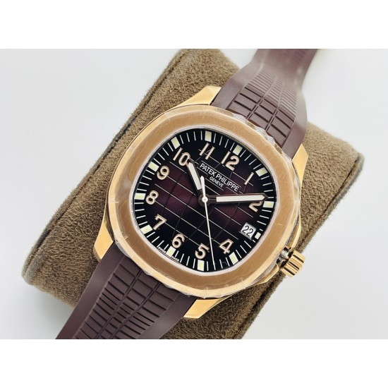 Patek Philippe - Aquanaut Ref.5167 40mm RG/RU Brown PPF 1:1 MY9015 Mod