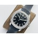 Patek Philippe - Aquanaut Ref.5167 40mm Diamonds SS/RU Black PPF 1:1 MY9015 Mod