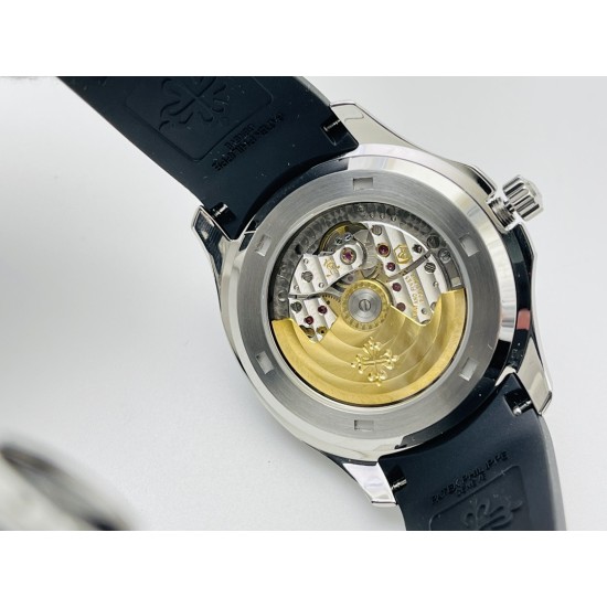 Patek Philippe - Aquanaut Ref.5167 40mm Diamonds SS/RU Black PPF 1:1 MY9015 Mod