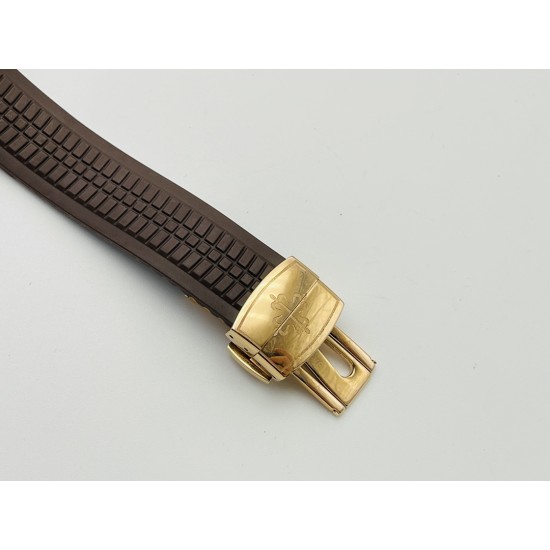 Patek Philippe - Aquanaut Ref.5167 40mm Diamonds RG/RU Black PPF 1:1 MY9015 Mod