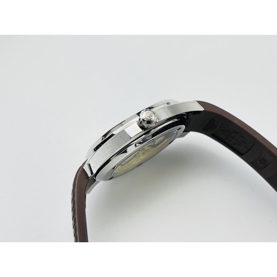 Patek Philippe - Aquanaut Ref.5167 40mm Diamonds SS/RU Brown PPF 1:1 MY9015 Mod