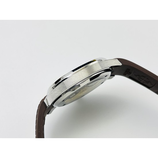 Patek Philippe - Aquanaut Ref.5167 40mm Diamonds SS/RU Brown PPF 1:1 MY9015 Mod