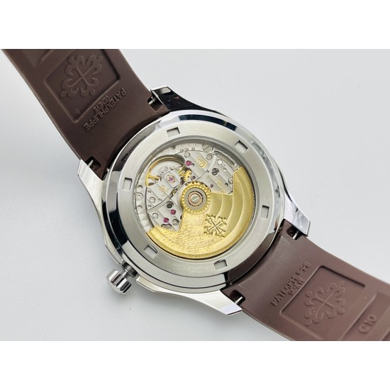 Patek Philippe - Aquanaut Ref.5167 40mm Diamonds SS/RU Brown PPF 1:1 MY9015 Mod