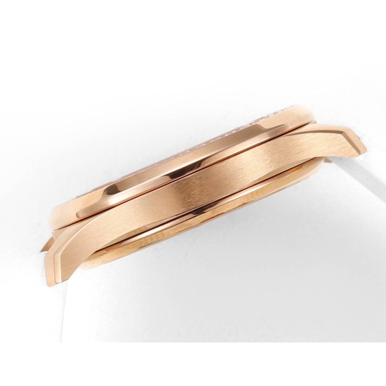 Patek Philippe - Aquanaut Ladies 5068 35.6mm Dia RG/RU White Dial HIF A324