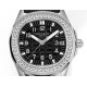 Patek Philippe - Aquanaut Ladies 5068 35.6mm Dia SS/RU Black Dial HIF A324