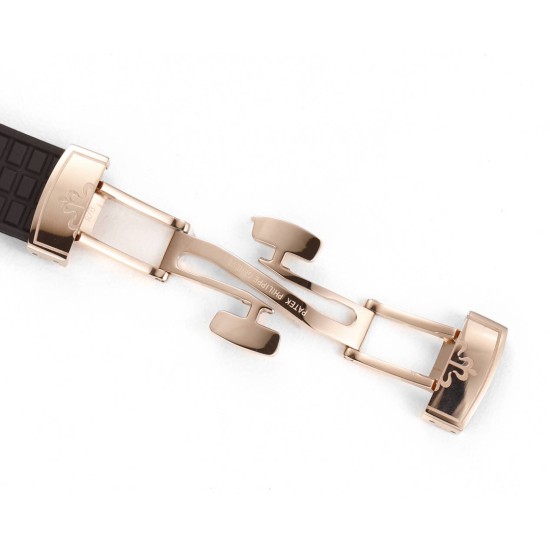 Patek Philippe - Aquanaut Ladies 5068 35.6mm Dia RG/RU Brown Dial HIF A324