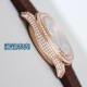 Patek Philippe - Aquanaut Ladies 35.6mm Full Diamond RG/RU Brown TWF A324