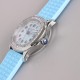 Patek Philippe - Aquanaut Ladies 35.6mm Full Diamond SS/RU Blue TWF A324