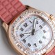 Patek Philippe - Aquanaut Ladies 35.6mm Full Diamond RG/RU Blue TWF A324