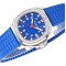 Patek Philippe - Aquanaut Lady 5067A Transparent Diamonds 35.6mm SS/RU Blue Dial PPF Quartz