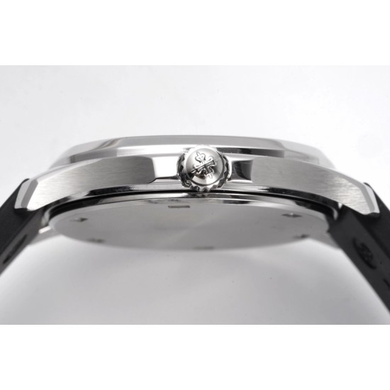 Patek Philippe - Aquanaut Lady 5067A Transparent Diamonds 35.6mm SS/RU Black Dial PPF Quartz