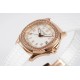 Patek Philippe - Aquanaut Lady 5067A Transparent Diamonds 35.6mm RG/RU White Dial PPF Quartz
