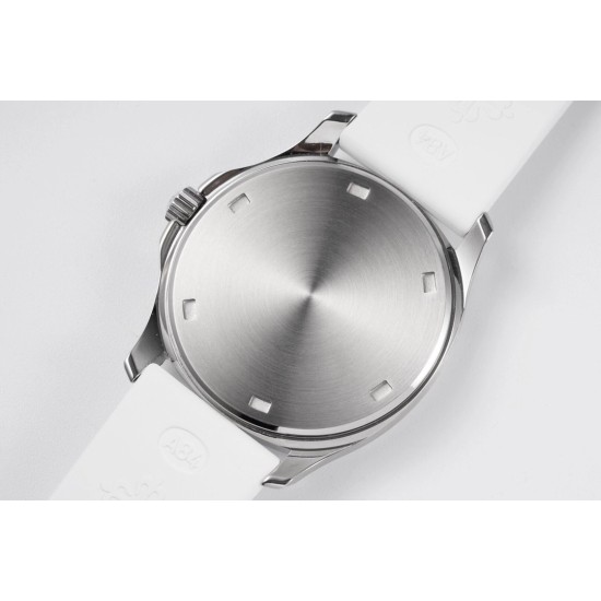 Patek Philippe - Aquanaut Lady 5067A Transparent Diamonds 35.6mm SS/RU White Dial PPF Quartz