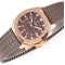 Patek Philippe - Aquanaut Lady 5067A Transparent Diamonds 35.6mm RG/RU Brown Dial PPF Quartz