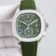 Patek Philippe - Aquanaut Chronograph 5968A-001 42MM SS/RU Green K6F Asian 7750