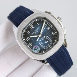 Patek Philippe - Aquanaut Chronograph 5968A-001 42MM SS/RU Blue K6F Asian 7750