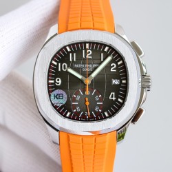 Patek Philippe - Aquanaut Chronograph 5968A-001 42MM SS/RU Grey K6F Asian 7750