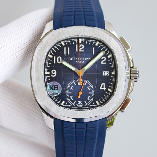 Patek Philippe - Aquanaut Chronograph 5968A-001 42MM SS/RU Blue K6F Asian 7750