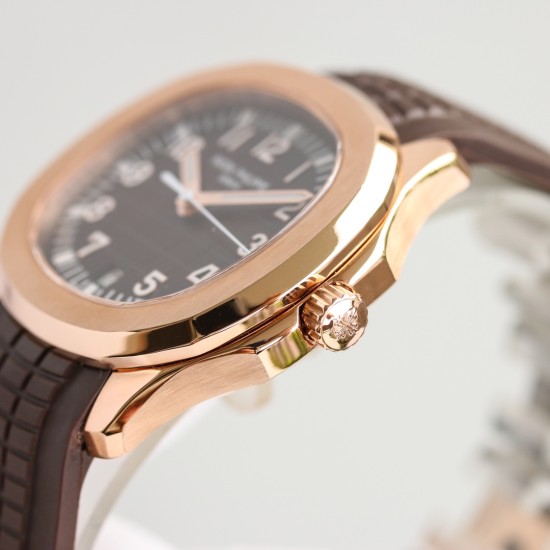 Patek Philippe - Aquanaut 5167/1A 40mm RG/RU Brown Dial K6F A324