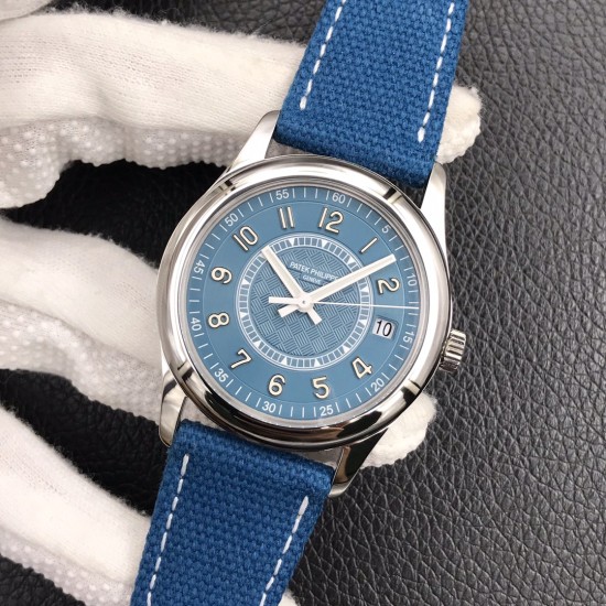 Patek Philippe - Calatrava 6007A 40mm SS/NY Blue/Num ZF 324SC