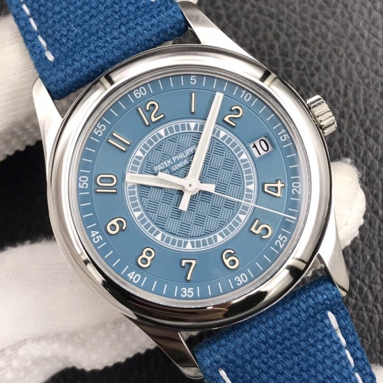 Patek Philippe - Calatrava 6007A 40mm SS/NY Blue/Num ZF 324SC