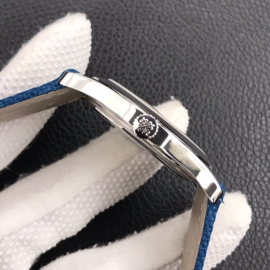 Patek Philippe - Calatrava 6007A 40mm SS/NY Blue/Num ZF 324SC