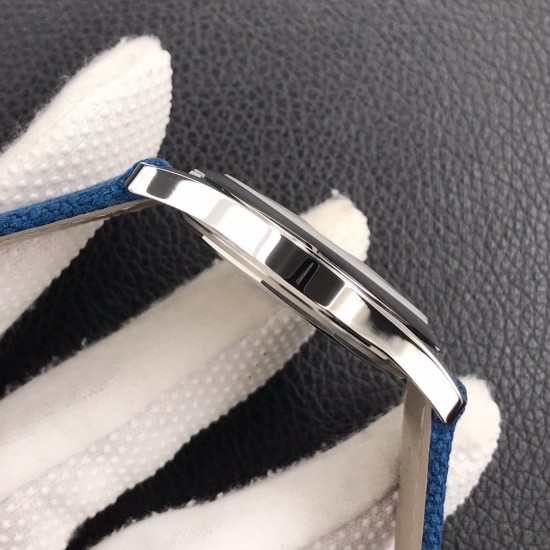 Patek Philippe - Calatrava 6007A 40mm SS/NY Blue/Num ZF 324SC