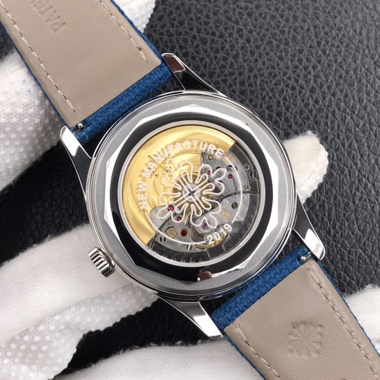 Patek Philippe - Calatrava 6007A 40mm SS/NY Blue/Num ZF 324SC