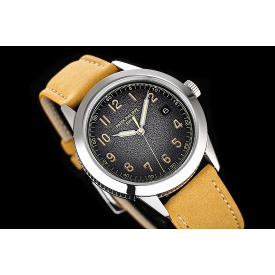 Patek Philippe - Calatrava 5226 40MM SS/LE Black/Num GRF 324SC