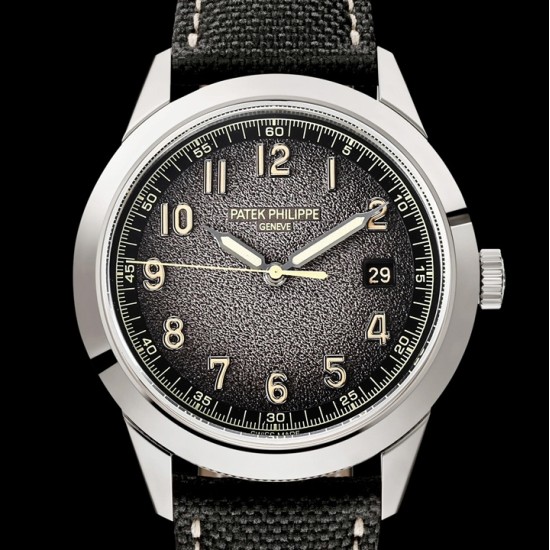 Patek Philippe - Calatrava 5226 40MM SS/NY Black/Num GRF 324SC