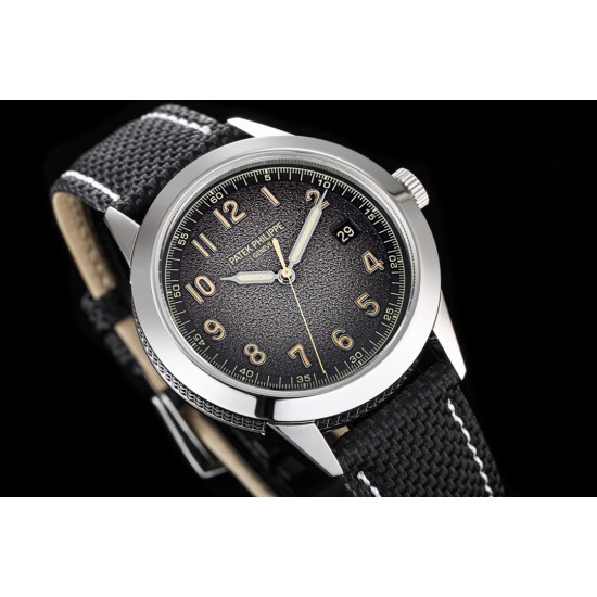 Patek Philippe - Calatrava 5226 40MM SS/NY Black/Num GRF 324SC