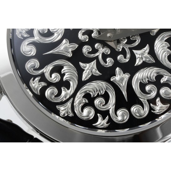 Patek Philippe - Calatrava 38.6mm SS/LE Black/Silver FLF A240(Micro Rotor)