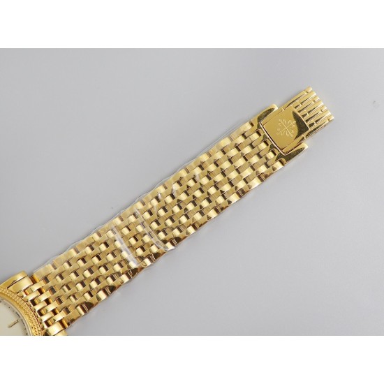 Patek Philippe - Calatrava 5120J 39mm YG/YG White Stk TWF Asia 21J Mod Cal.240