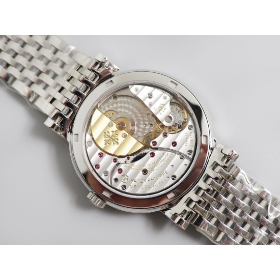 Patek Philippe - Calatrava 5120G 39mm SS/SS White Stk TWF Asia 21J Mod Cal.240