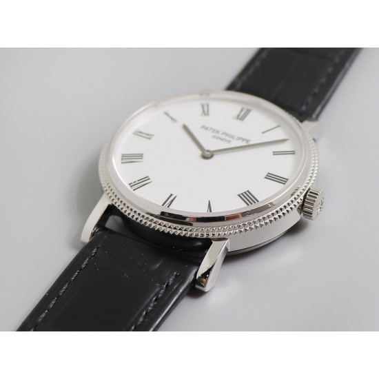 Patek Philippe - Calatrava 5120J 39mm SS/LE White Dial Roman Numeral Markers TWF Asia 21J Mod Cal.240