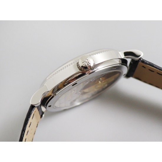 Patek Philippe - Calatrava 5120J 39mm SS/LE White Dial Roman Numeral Markers TWF Asia 21J Mod Cal.240