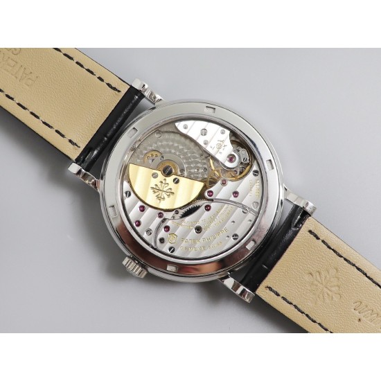 Patek Philippe - Calatrava 5120J 39mm SS/LE White Dial Roman Numeral Markers TWF Asia 21J Mod Cal.240