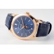 Patek Philippe - Annual Cal. Moonphase Ref.5396 38mm RG/LE Blue/Stk ZF A324