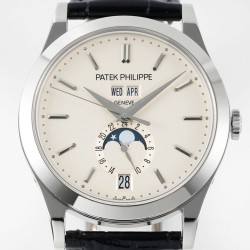 Patek Philippe - Annual Cal. Moonphase Ref.5396 38mm SS/LE Wht/Stk PPF A324