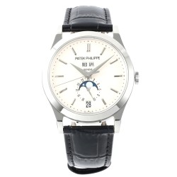 Patek Philippe - Annual Cal. Moonphase Ref.5396 38mm SS/LE Wht/Stk PPF A324