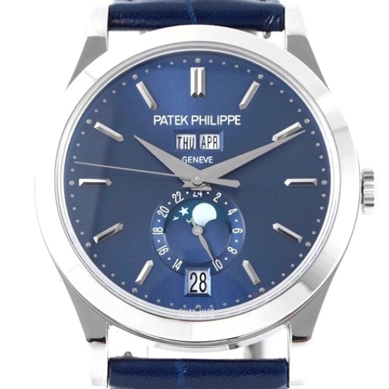 Patek Philippe - Annual Cal. Moonphase Ref.5396 38mm SS/LE Blue/Stk PPF A324