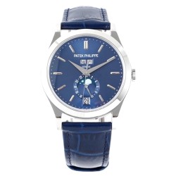 Patek Philippe - Annual Cal. Moonphase Ref.5396 38mm SS/LE Blue/Stk PPF A324