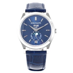 Patek Philippe - Annual Cal. Moonphase Ref.5396 38mm SS/LE Blue/Stk PPF A324